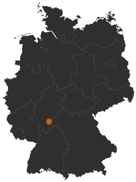 Deutschlandkarte: Wo ist Mainaschaff