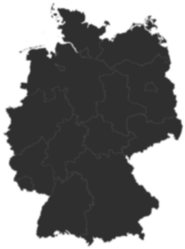 Karte: Leipzig und Lindau (Bodensee) auf der Deutschlandkarte