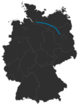 A24 auf der Deutschlandkarte