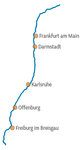 Verlauf der A5