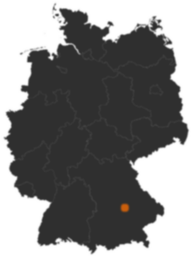 Deutschlandkarte: Wo ist Abensberg