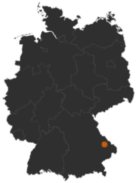 Deutschlandkarte: Wo ist Achslach