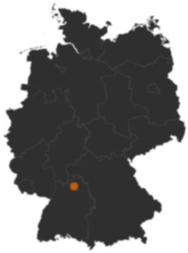 Deutschlandkarte: Wo ist Adelsheim