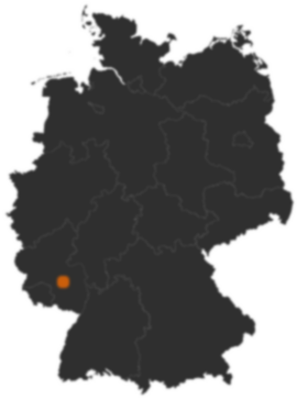 Deutschlandkarte: Wo ist Adenbach