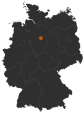 Deutschlandkarte: Wo ist Ahnsbeck