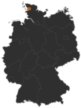 Deutschlandkarte: Wo ist Ahrenshöft