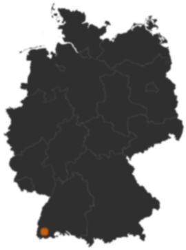 Deutschlandkarte: Wo ist Aitern