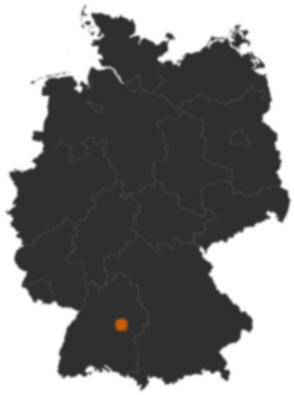 Deutschlandkarte: Wo ist Albershausen