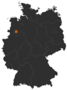 Deutschlandkarte: Wo ist Alfhausen