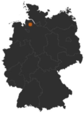 Deutschlandkarte: Wo ist Alfstedt