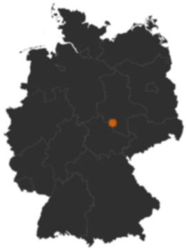 Deutschlandkarte: Wo ist Allstedt