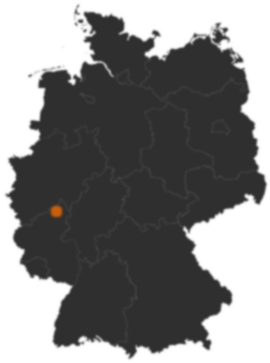 Deutschlandkarte: Wo ist Almersbach