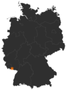 Deutschlandkarte: Wo ist Althornbach