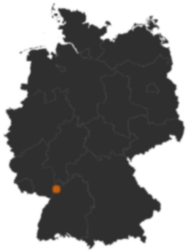 Deutschlandkarte: Wo ist Altlußheim