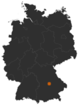 Deutschlandkarte: Wo ist Altmannstein