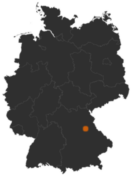 Deutschlandkarte: Wo ist Amberg