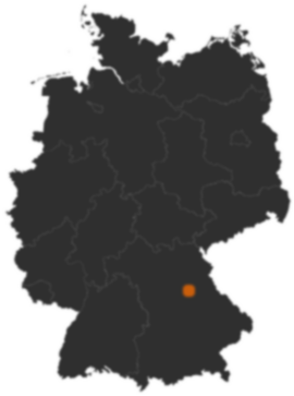 Deutschlandkarte: Wo ist Ammerthal