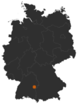 Deutschlandkarte: Wo ist Amstetten