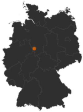 Deutschlandkarte: Wo ist Arholzen