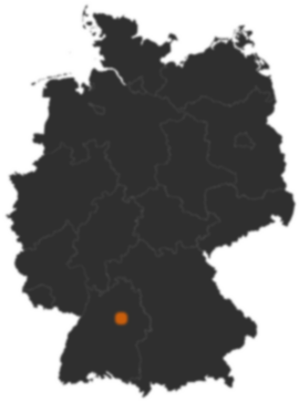 Deutschlandkarte: Wo ist Auenwald