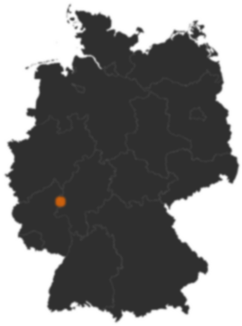 Deutschlandkarte: Wo ist Aull