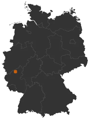 Bad Breisig auf der Kreiskarte