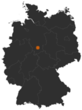 Deutschlandkarte: Wo ist Bad Gandersheim