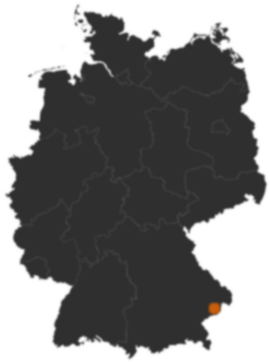 Deutschlandkarte: Wo ist Bad Griesbach