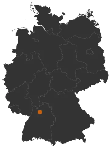 Deutschlandkarte: Wo ist Bad Rappenau