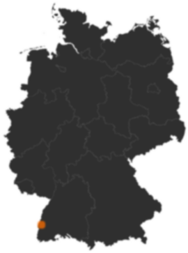 Deutschlandkarte: Wo ist Bahlingen am Kaiserstuhl