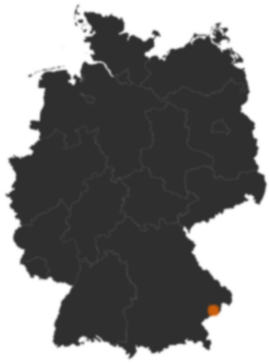 Deutschlandkarte: Wo ist Bayerbach