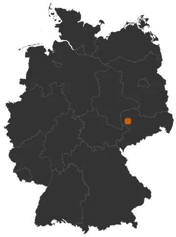 Deutschlandkarte: Wo ist Belgershain