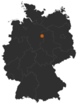 Deutschlandkarte: Wo ist Bergfeld