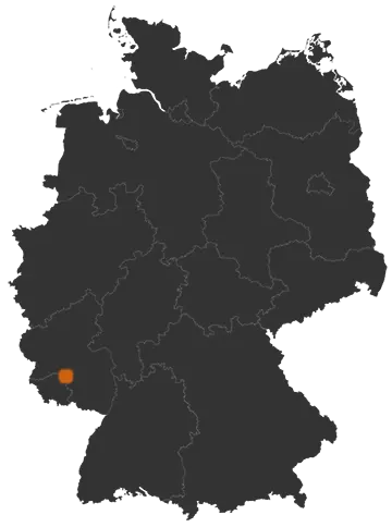 Deutschlandkarte: Wo ist Berglangenbach