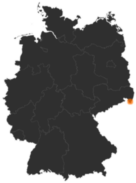 Deutschlandkarte: Wo ist Bertsdorf-Hörnitz