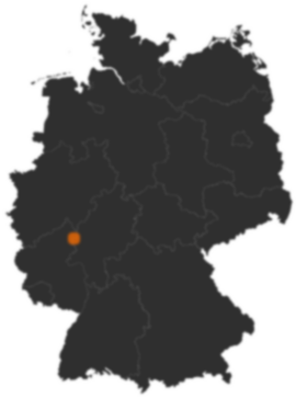 Deutschlandkarte: Wo ist Berzhahn