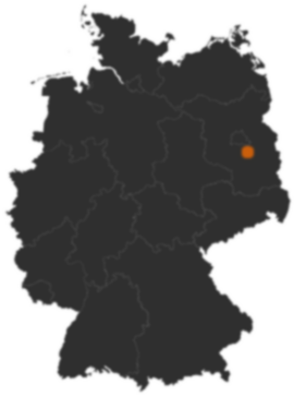 Deutschlandkarte: Wo ist Bestensee
