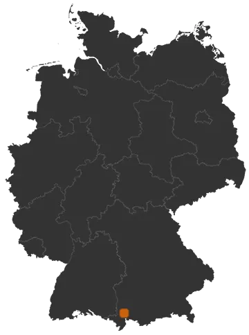 Betzigau auf der Kreiskarte