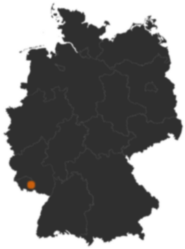 Deutschlandkarte: Wo ist Bexbach