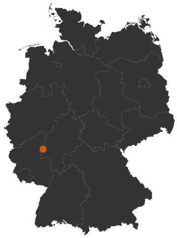 Deutschlandkarte: Wo ist Biebrich