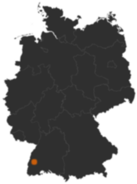 Deutschlandkarte: Wo ist Biederbach