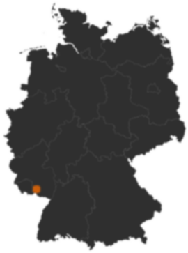 Deutschlandkarte: Wo ist Biedershausen