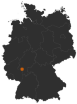 Deutschlandkarte: Wo ist Bischofsheim