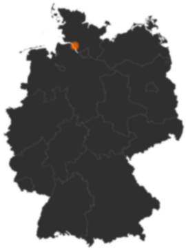 Deutschlandkarte: Wo ist Blomesche Wildnis