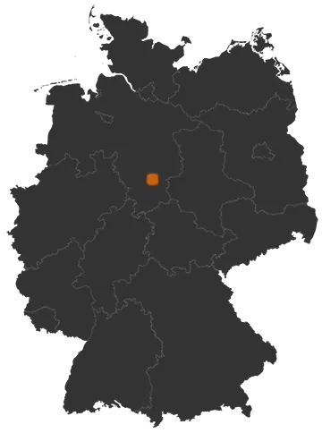 Bockenem auf der Kreiskarte