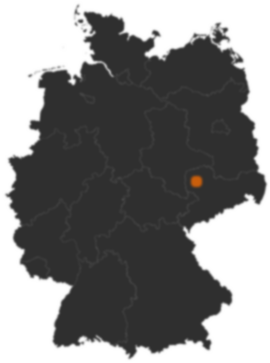 Deutschlandkarte: Wo ist Borsdorf