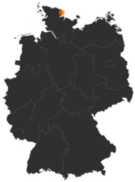 Deutschlandkarte: Wo ist Brodersby