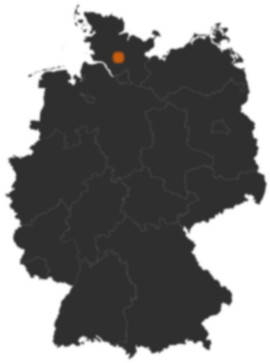 Deutschlandkarte: Wo ist Brokstedt