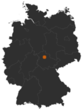 Deutschlandkarte: Wo ist Bruchstedt