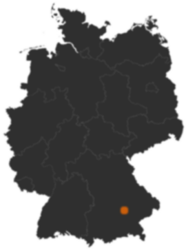 Deutschlandkarte: Wo ist Bruckberg